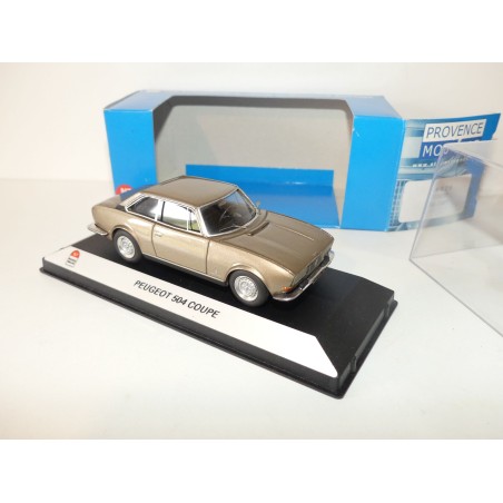PEUGEOT 504 COUPE Marron PROVENCE MOULAGE N026 1:43
