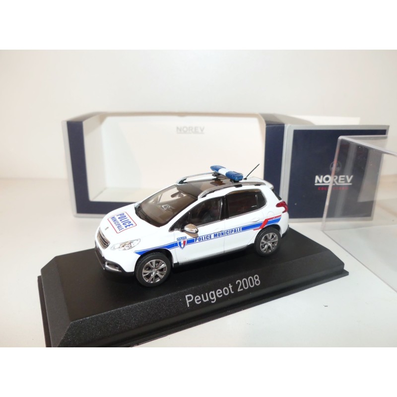 PEUGEOT 2008 POLICE MUNICIPALE 2013 NOREV 1:43