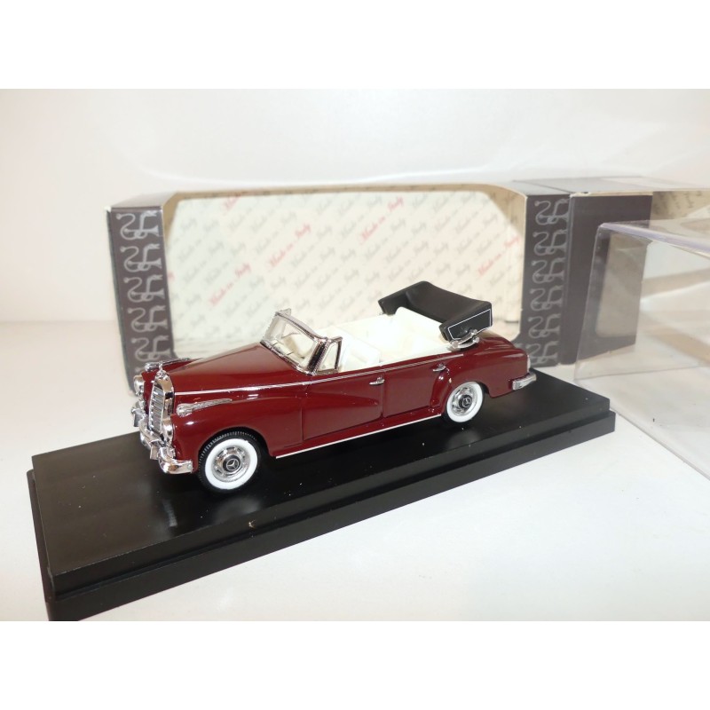 MERCEDES 300 D CABRIOLET 1956 Bordeaux RIO 4352 1:43