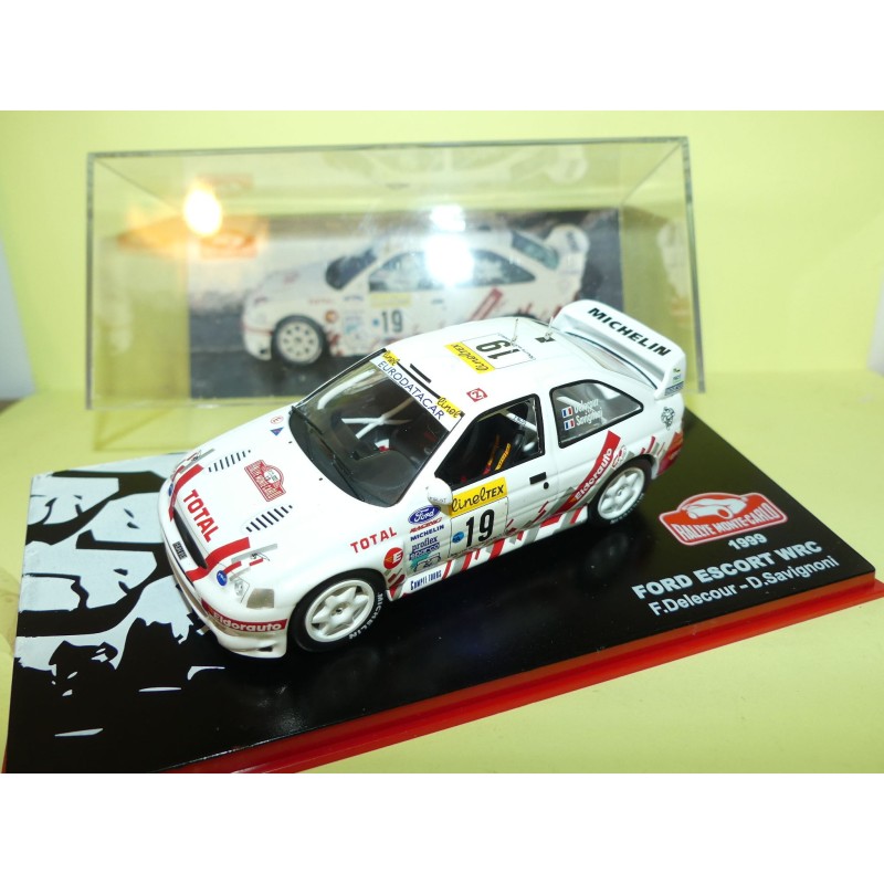 FORD ESCORT WRC RALLYE MONTE CARLO 1999 F. DELECOUR ALTAYA 1:43 4ème