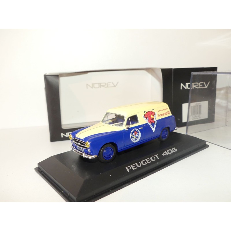 PEUGEOT 403 FOURGONNETTE LA VACHE QUI RIT NOREV 1:43