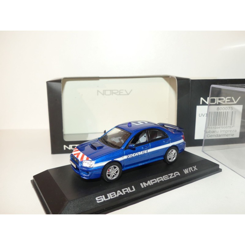SUBARU IMPREZA GENDARMERIE NOREV 1:43