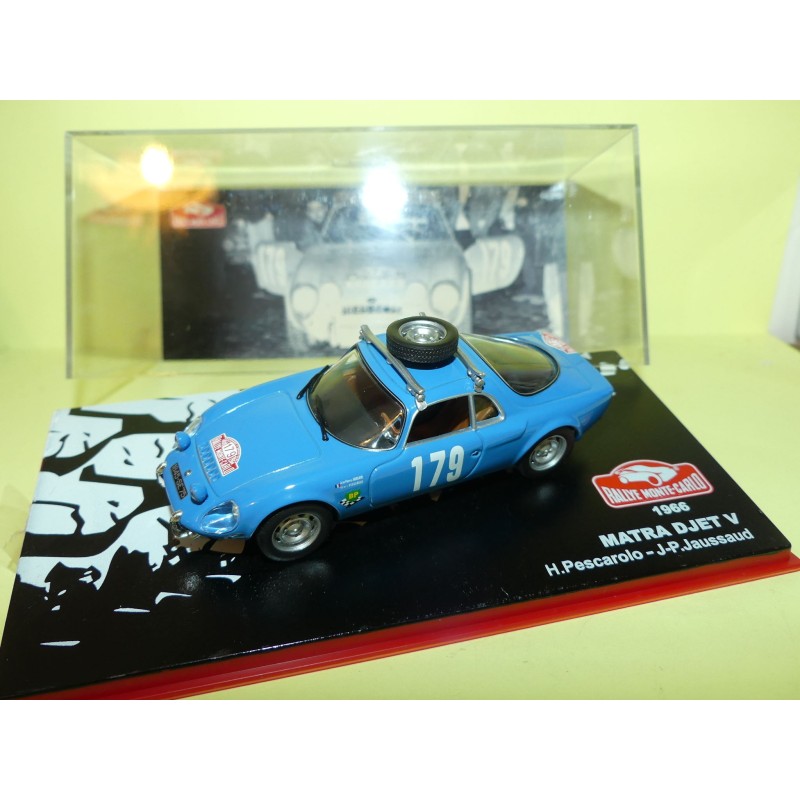 MATRA DJET RALLYE MONTE CARLO 1966 PESCAROLO ALTAYA 1:43