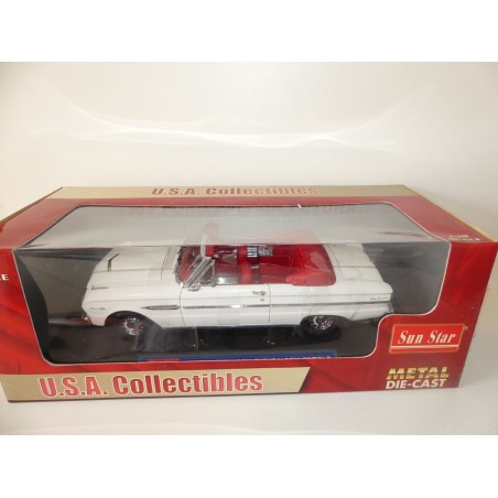 FORD FALCON FUTURA CONVERTIBLE 1963 Blanc SUN STAR 4532 1:18