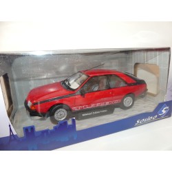 RENAULT FUEGO TURBO Rouge SOLIDO 1:18