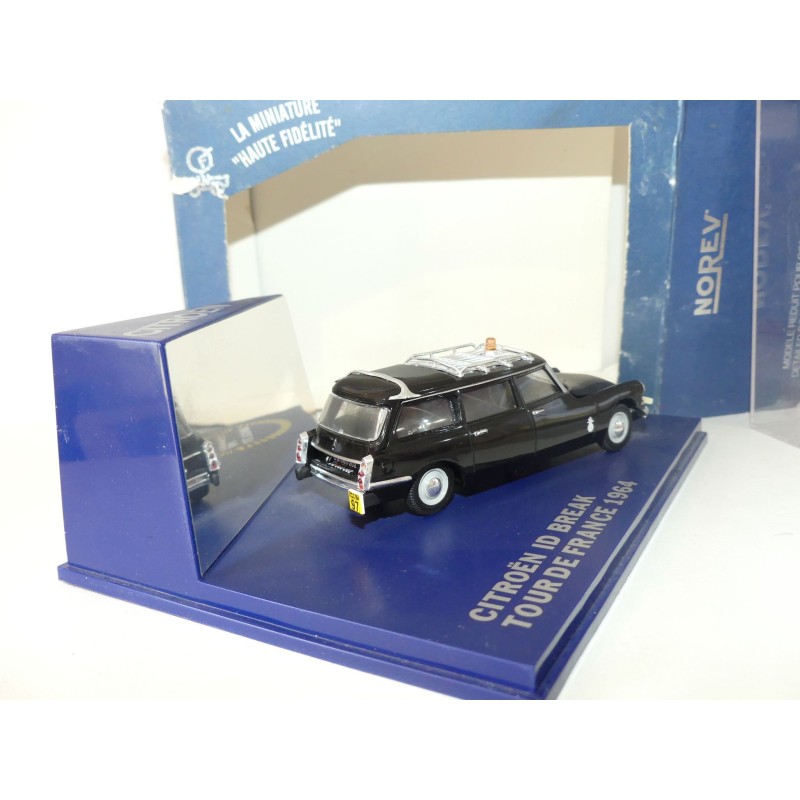 Miniature CITROEN ID19 Break Gendarmerie Au 1/43 Par NOREV - Occasion En Très Bon état