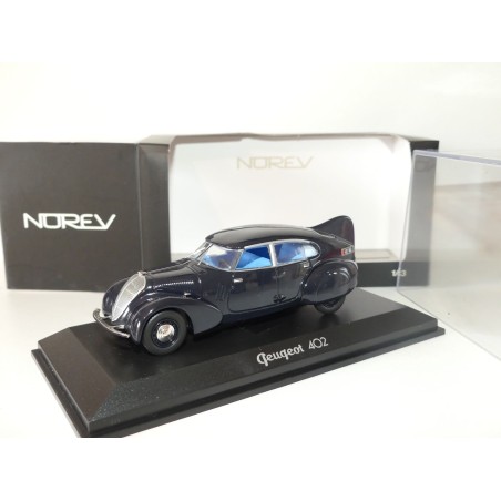 PEUGEOT 402 ANDREAU Bleu Marine NOREV  1:43