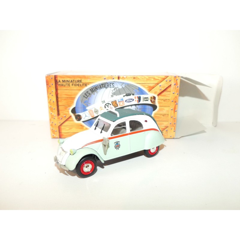 CITROEN 2CV N°011 TAXI PARISIEN 1957 NOREV 1:43 boite carton