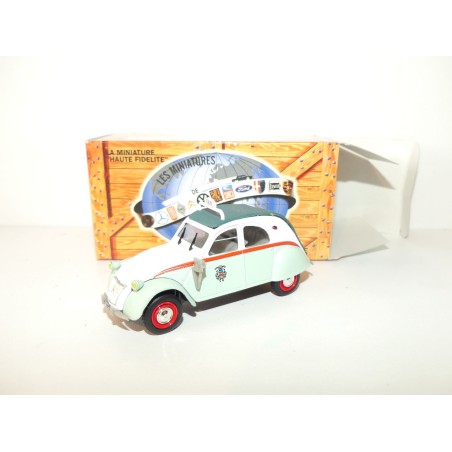 CITROEN 2CV N°011 TAXI PARISIEN 1957 NOREV 1:43 boite carton