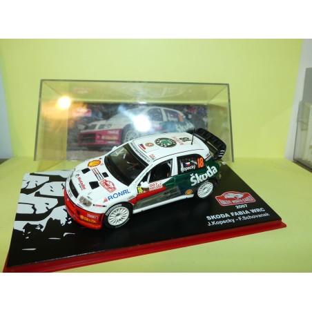 SKODA FABIA WRC J. KOPECKY RALLYE MONTE CARLO 2007 ALTAYA 1:43 8ème
