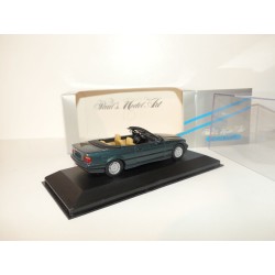 BMW SERIE 3 E36 Phase 1 CABRIOLET 1992 Vert MINICHAMPS 1:43