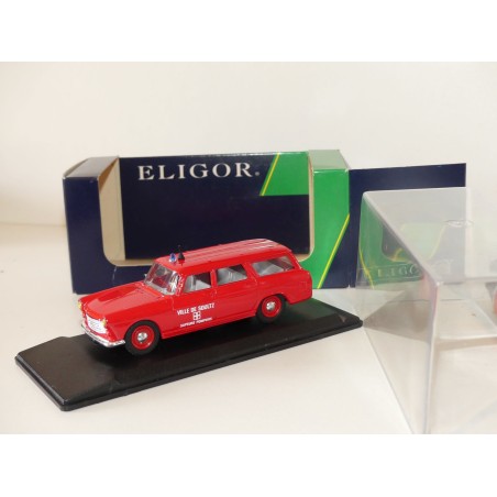 PEUGEOT 404 BREAK 1964 POMPIERS DE SOULTZ ELIGOR 100261 1:43