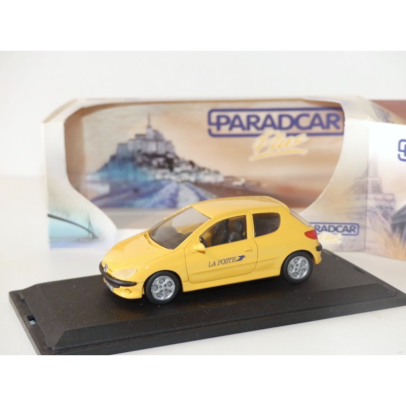 PEUGEOT 206 LA POSTEPARADCAR 118 1:43