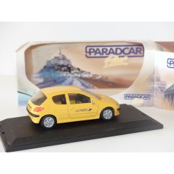PEUGEOT 206 LA POSTEPARADCAR 118 1:43