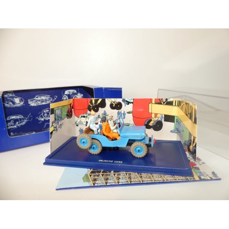 VOITURE TINTIN NÂ°01 JEEP D'OBJECTIF LUNE ATLAS 1:43