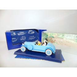 VOITURE TINTIN N°05 LINCOLN TORPEDO CIGARES DES PHARAONS ATLAS 1:43