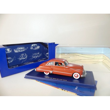 VOITURE TINTIN NÂ°10 BUICK AU PAYS DE L'OR NOIR ATLAS 1:43