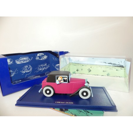 VOITURE TINTIN N°13 COUPE SPIDER OREILLE CASSE ATLAS 1:43