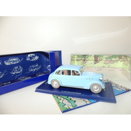VOITURE TINTIN N°27 VOITURE DE Bianca CASTAFIORE SPECTRE D'OTTOKAR ATLAS 1:43