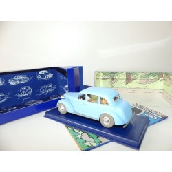 VOITURE TINTIN N°27 VOITURE DE Bianca CASTAFIORE SPECTRE D'OTTOKAR ATLAS 1:43
