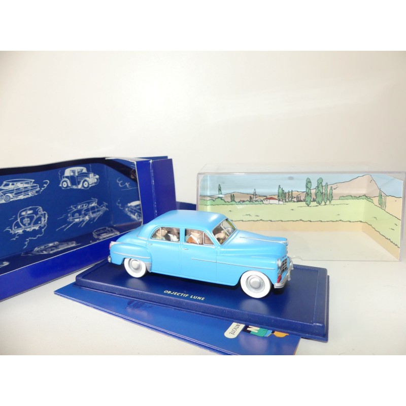 VOITURE TINTIN N°30 DODGE CORONET OBJECTIF LUNE ATLAS 1:43