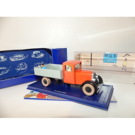 VOITURE TINTIN N°36 LE CAMION ROUGE ATLAS 1:43