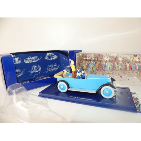 VOITURE TINTIN N°39 VOITURE D'APPARAT EN AMERIQUE ATLAS 1:43