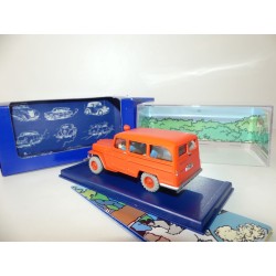 VOITURE TINTIN NÂ°57 JEEP POMPIERS WILLYS OVERLAND ATLAS 1:43