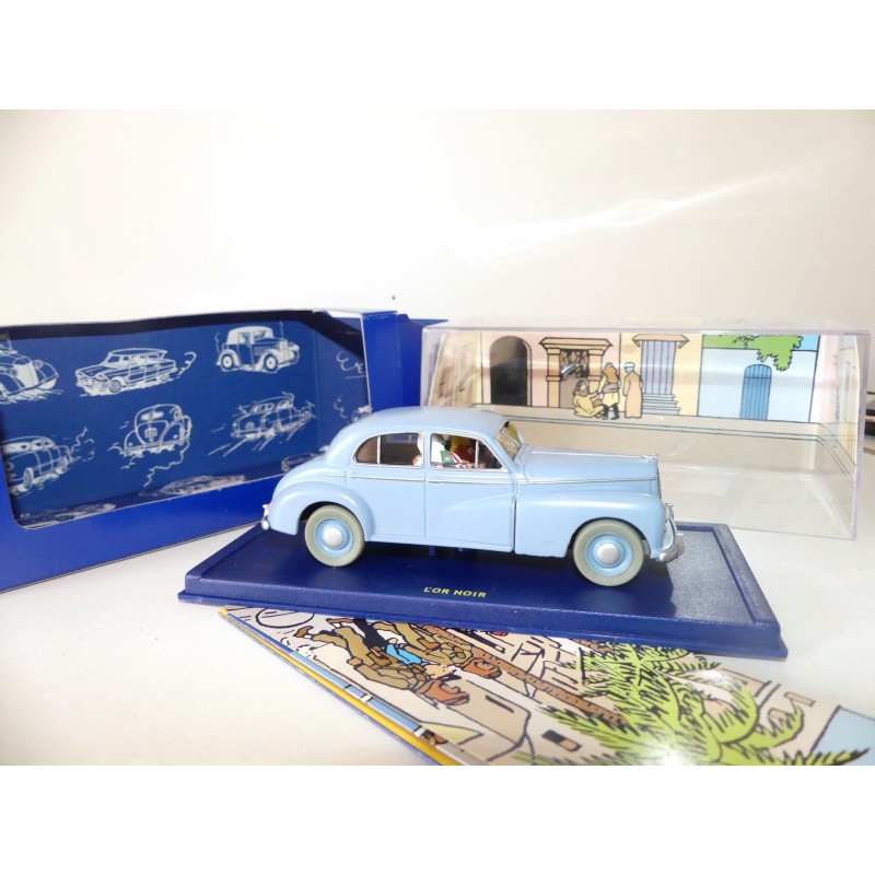 VOITURE TINTIN NÂ°60 MORRIS SIX AU PAYS DE L\'OR NOIR ATLAS 1:43