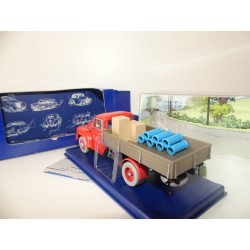 VOITURE TINTIN N°61 CAMION ROUGE DE L'ILE NOIRE ATLAS 1:43
