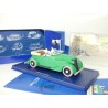 VOITURE TINTIN N°08 LA MITRAILLEUSE DE L'OREILLE CASSÉ ATLAS 1:43