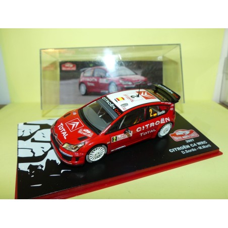 CITROEN C4 WRC MONTE CARLO 2007 SORDO ALTAYA 1:43 2ème