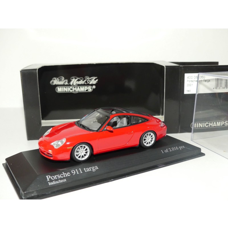 PORSCHE 911 TARGA 996 2001 Rouge MINICHAMPS 1:43