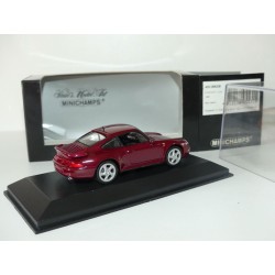 PORSCHE 911 TURBO 993 1995 Rouge MINICHAMPS 1:43