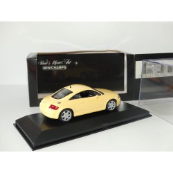 AUDI TT coupe 8N Phase 1 1999 Jaune  MINICHAMPS 1:43