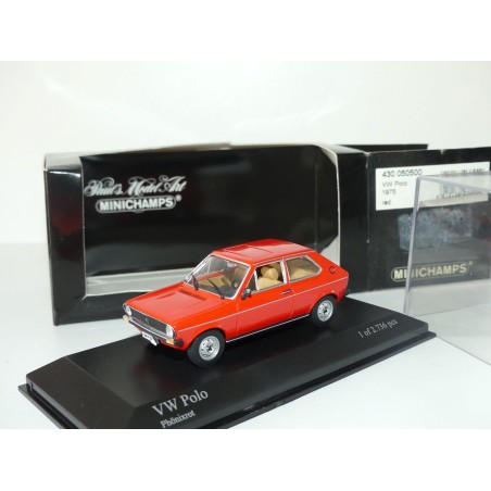VW POLO I Typ 86 1975 Rouge MINICHAMPS 1:43