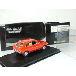 VW POLO I Typ 86 1975 Rouge MINICHAMPS 1:43