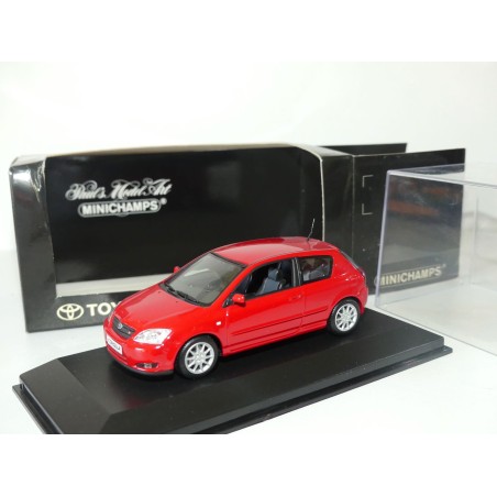 TOYOTA COROLLA SPORT Rouge MINICHAMPS 1:43