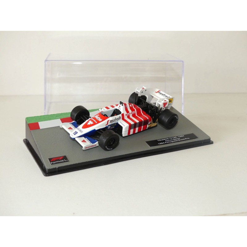 TOLEMAN TG184 GP 1984 A. SENNA PANINI EDITION 1:43