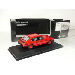 FORD CAPRI III 1982 Rouge MINICHAMPS 1:43