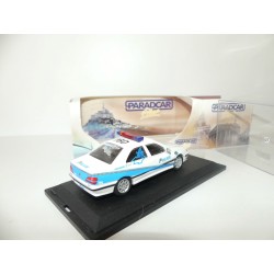PEUGEOT 406 POLICE DE GENEVE PARADCAR 1:43 imperfection