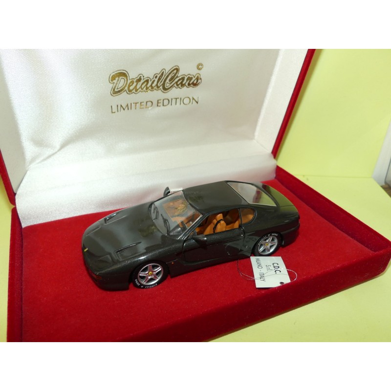 FERRARI 456 GT Gris DETAILCARS 1:43 dans coffret
