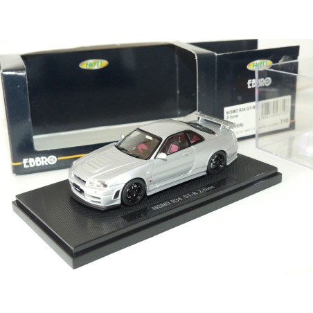 NISSAN NISMO R34 GT-R Z-TUNE Gris EBBRO 710 1:43
