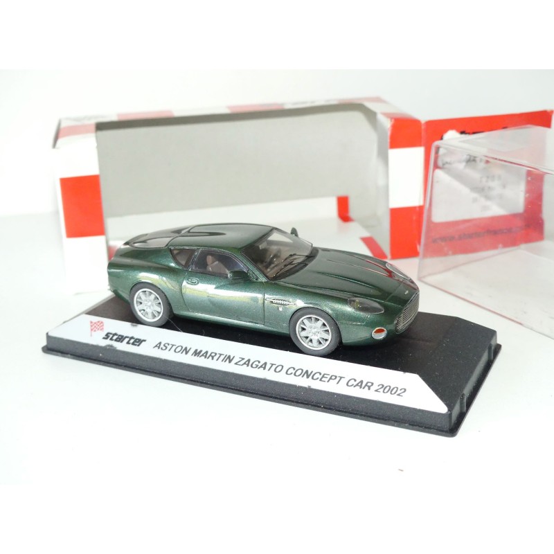 ASTON MARTIN ZAGATO CONCEPT CAR 2002 Vert STARTER 1:43