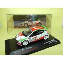 PEUGEOT 207 S2000 RALLYE D'ISTANBUL 2007 N. VOUILLOZ ALTAYA 1:43 1er