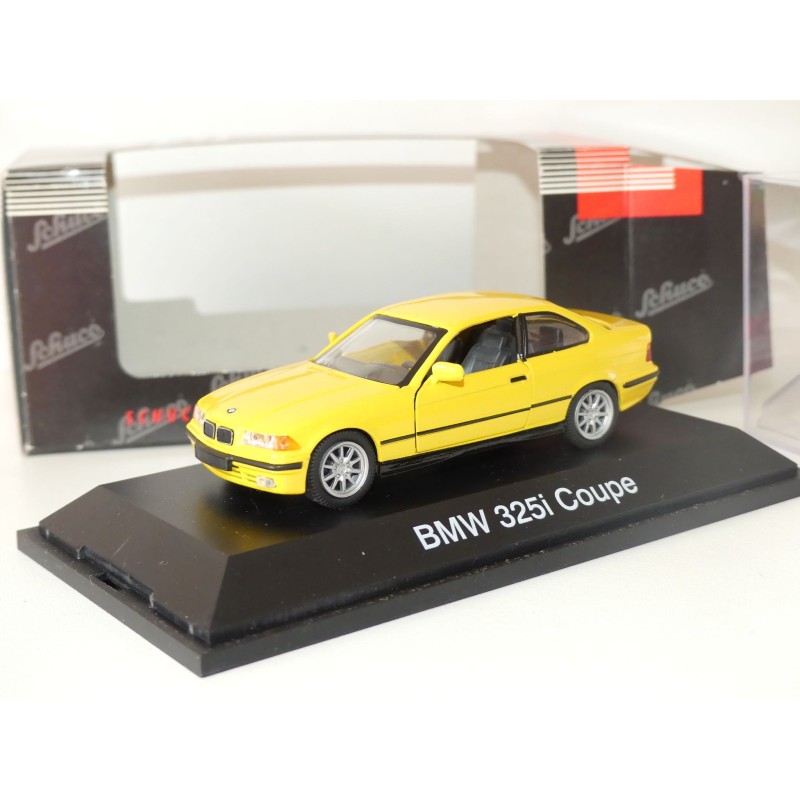 BMW SERIE 3 E36 325 i COUPE Jaune SCHUCO 1:43