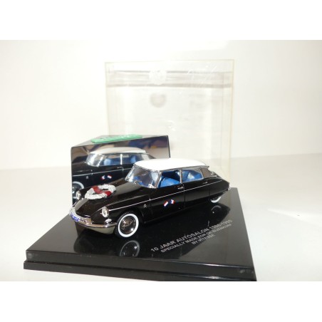 CITROEN DS 19 CORBILLARD 10 JAAR AUTOSALON 1986-1995 VITESSE 1:43