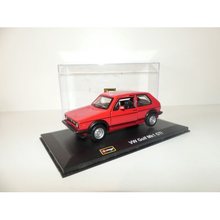 VW GOLF MK1 GTi Rouge BURAGO 1:32