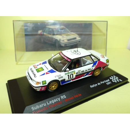 SUBARU LEGACY RS RALLYE DU PORTUGAL 1991 F. CHATRIOT ALTAYA 1:43 6ème