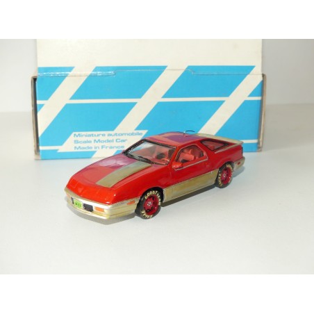 DE TOMASO PANTERA GT TARGA 1991 Jaune KIT Monté ALEZAN 1:43